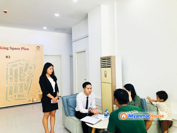 ရန်ကုန်မြို့လယ်ရှိ မြို့လယ်မှ သိန်း ၂၆၀၀ ဝန်းကျင်နဲ့ရရှိမယ့် Magical World ကွန်ဒိုအရောင်းပြပွဲကျင်းပပြုလုပ်ခဲ့