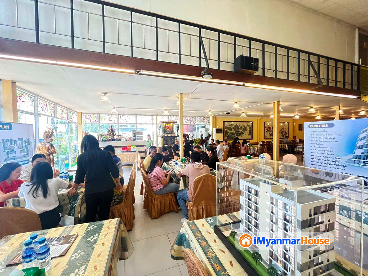 တောင်ဥက္ကလာပမြို့ရဲ့ အချက်အချာနေရာရှိ သဒ္ဒါကွန်ဒိုအခန်းများ အရောင်းပြပွဲ ကျင်းပပြုလုပ်ခဲ့