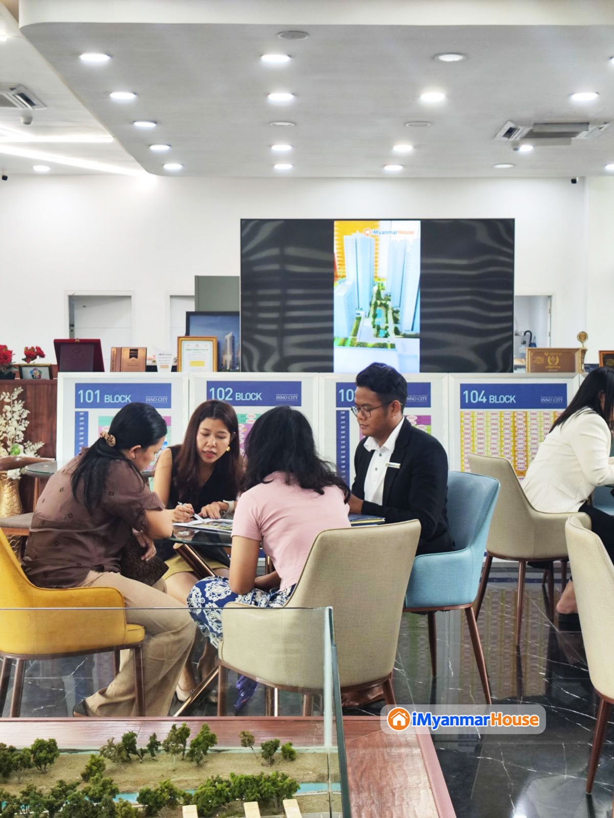 ဝယ်ယူပြီးအသင့်နေထိုင်နိုင်မယ့် လူစိတ်ဝင်စားမှုအများဆုံး INNO CITY Serviced Apartment အရောင်းပြပွဲ ကျင်းပပြုလုပ်ခဲ့