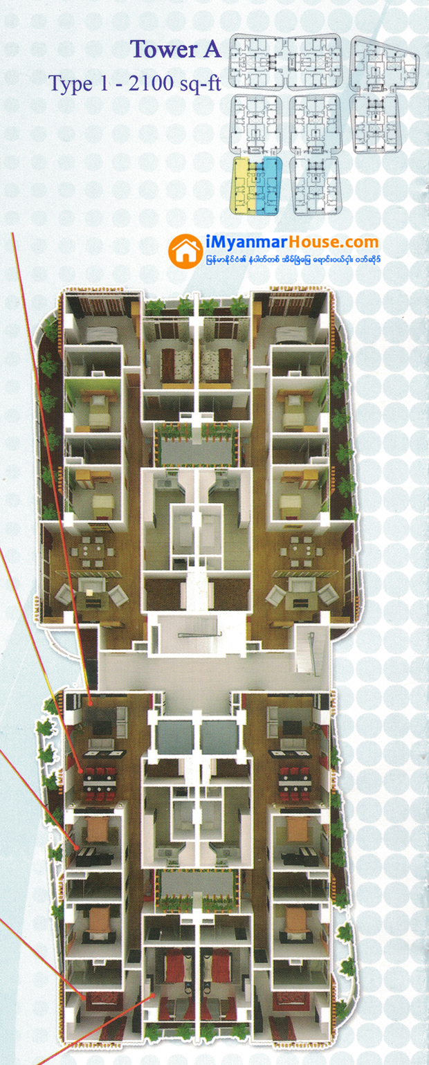 Shwe Zabu River View Complex Luxury Condominium