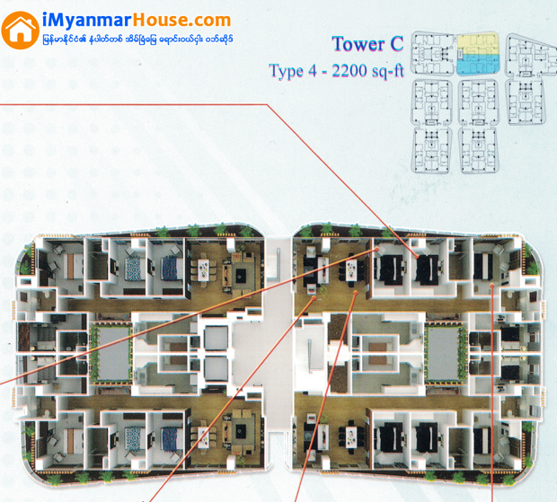 Shwe Zabu River View Complex Luxury Condominium