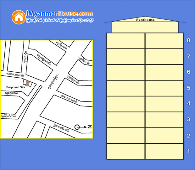 Artawka St, Tamwe Condo ( HTUN Construction)