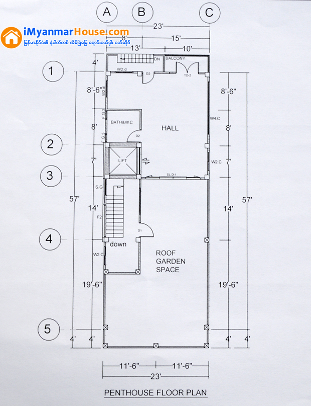 Kyauk Kone, 3 Storey (Thura Naing Construction)