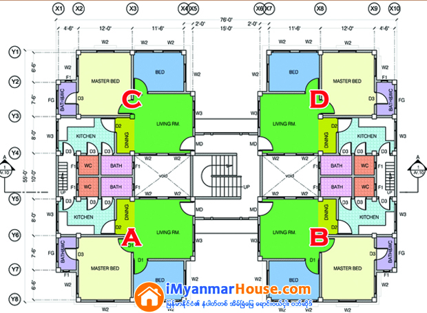 Innwa Housing (Three Friends Construction)