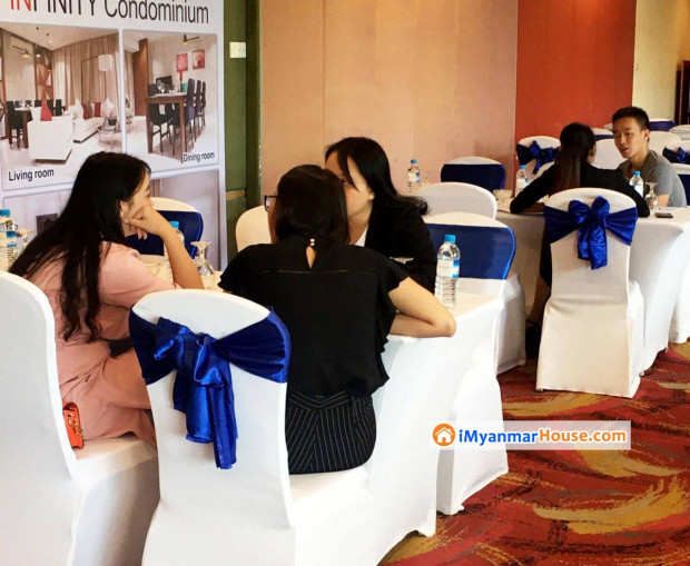 Infinity Condo on Gabar Aye Pagoda Road Sales Event Held in Sedona Hotel