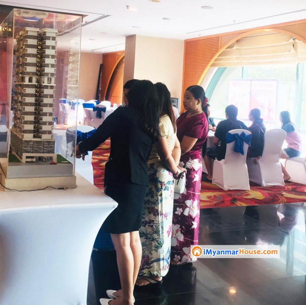 Infinity Condo on Gabar Aye Pagoda Road Sales Event Held in Sedona Hotel