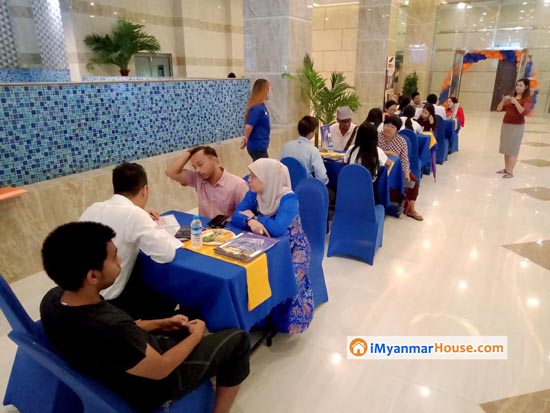 Sales Event of Royal Garden View Condo Near Kandawgyi Park Successfully Held