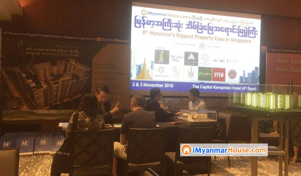 8th Myanmar's Biggest Property Expo in Singapore Hit Over MMK 5.3 Bln (USD 3.4 mln) Sales