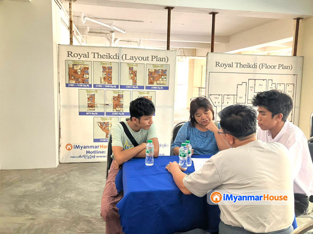Sales Event of Immediate Move-in Available Royal Theikdi Condo Near Min Dhamma Road In Second CBD