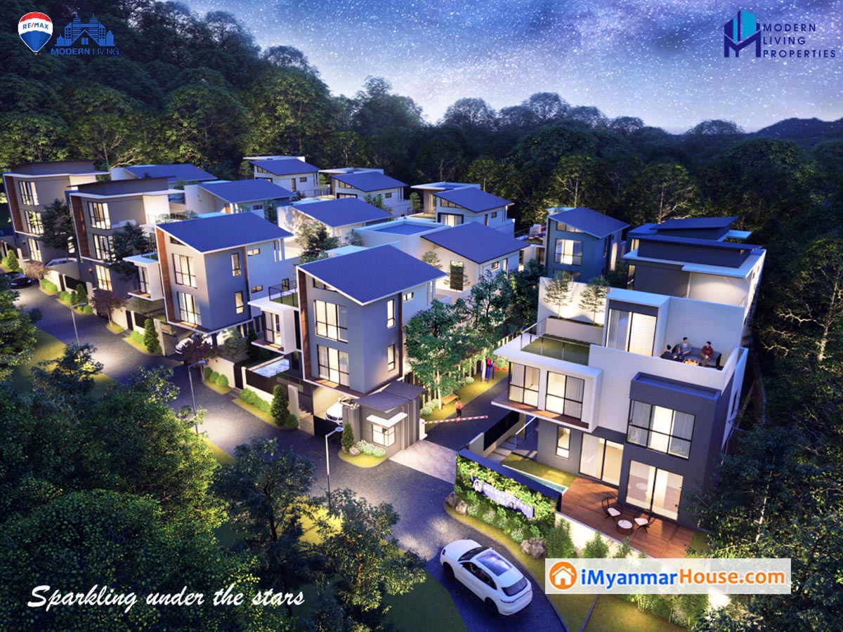 တောင်ကြီးမြို့ရှိ Galaxy Garden လုံးချင်းအိမ်ရာ
