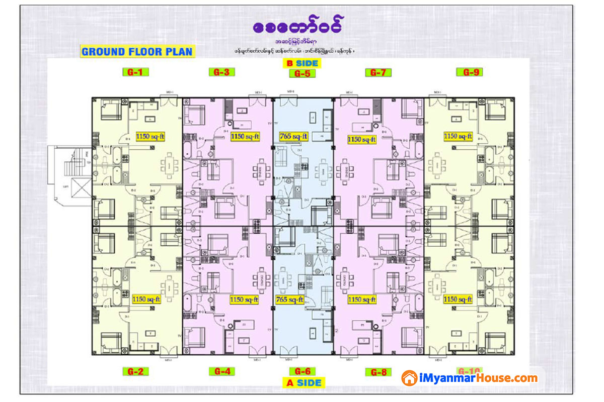 အင်းစိန်မြို့နယ်ရှိ စေတော်ဝင်အိမ်ရာ