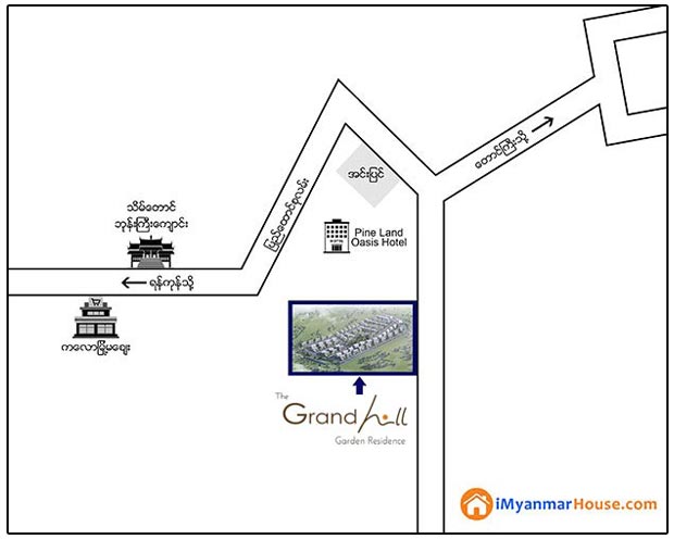 ကလောမြို့ရှိ The Grand Hill Garden Residence