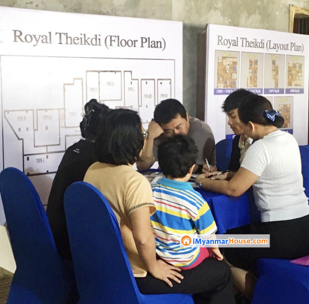 Sales Event of Royal Theikdi Condo Near Min Dhamma Road