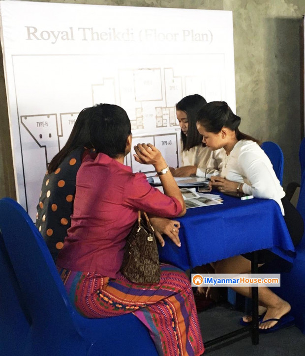 Sales Event of Royal Theikdi Condo Near Min Dhamma Road