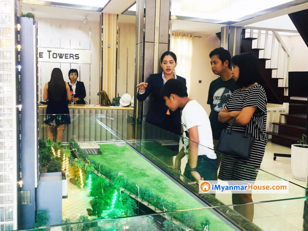 Sales Event of Kanbae Towers in Yankin Successfully Held