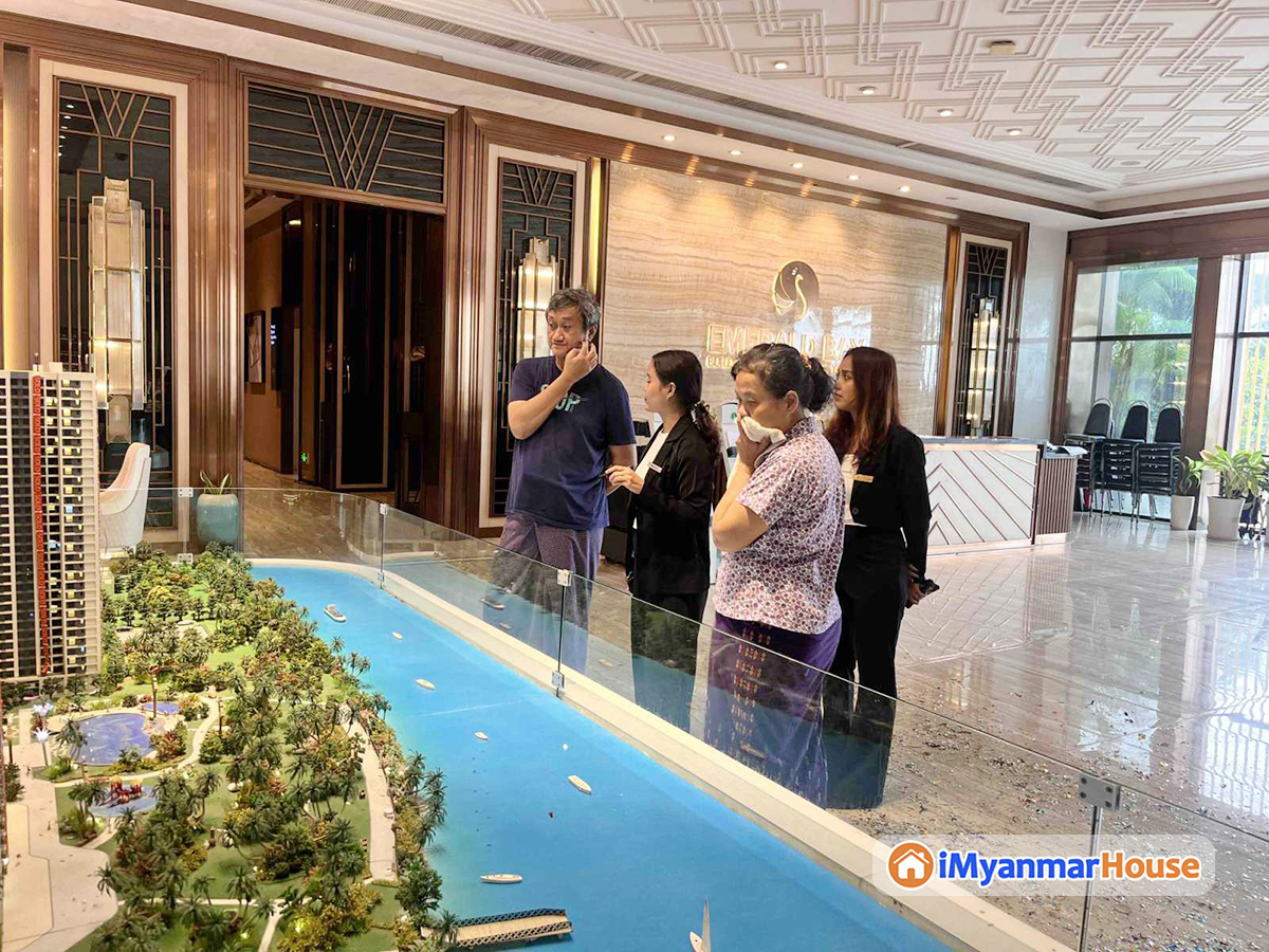 ရှားပါးသောမြစ်ကမ်းအရသာကို အပြည့်အဝခံစားနိုင်မယ့် ရှုခင်းသာမြို့ပတ်လမ်းက Emerald Bay ကွန်ဒို ပရိုမိုးရှင်းအရောင်းပြပွဲ ကျင်းပပြုလုပ်ခဲ့