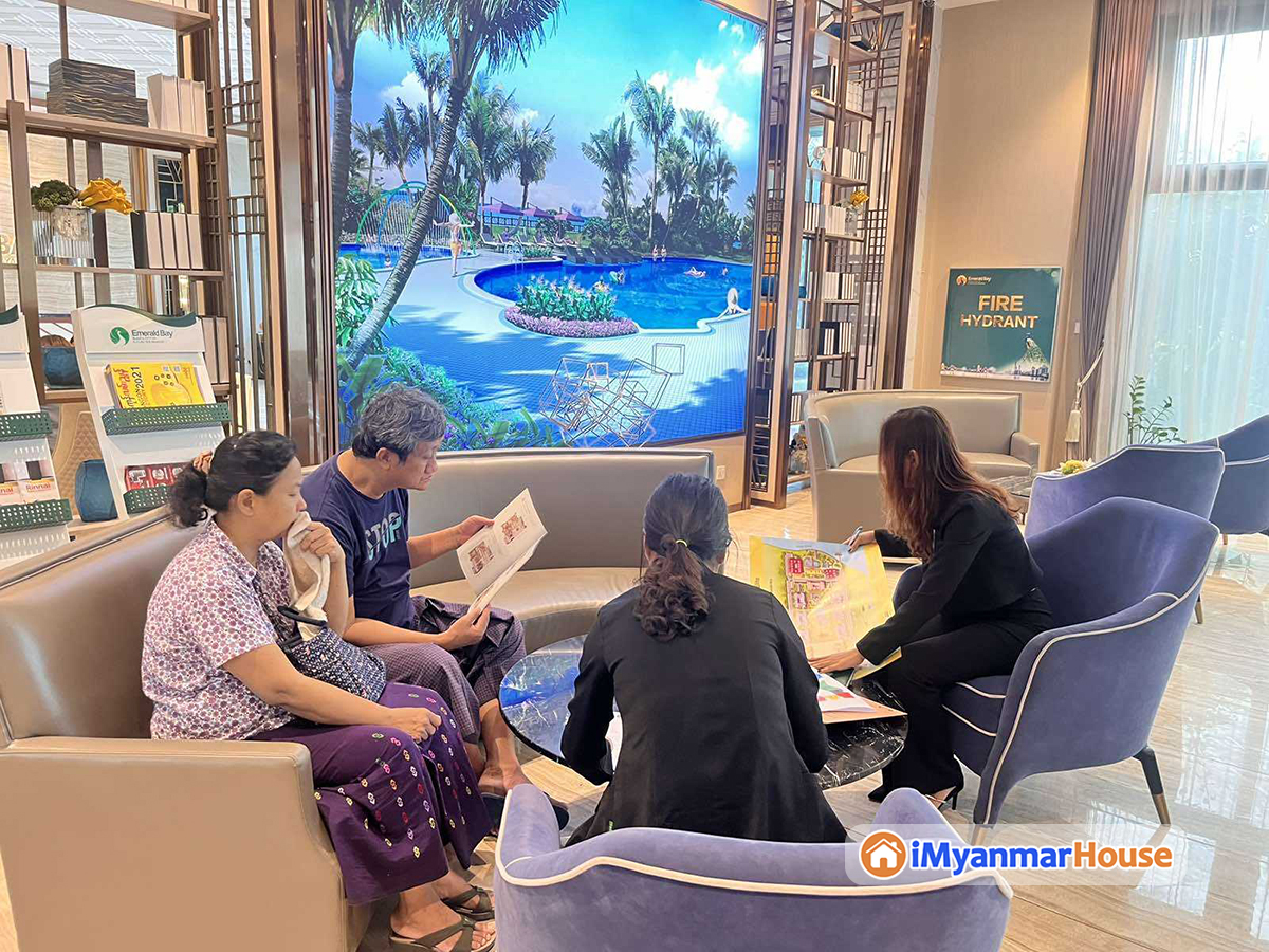ရှားပါးသောမြစ်ကမ်းအရသာကို အပြည့်အဝခံစားနိုင်မယ့် ရှုခင်းသာမြို့ပတ်လမ်းက Emerald Bay ကွန်ဒို ပရိုမိုးရှင်းအရောင်းပြပွဲ ကျင်းပပြုလုပ်ခဲ့