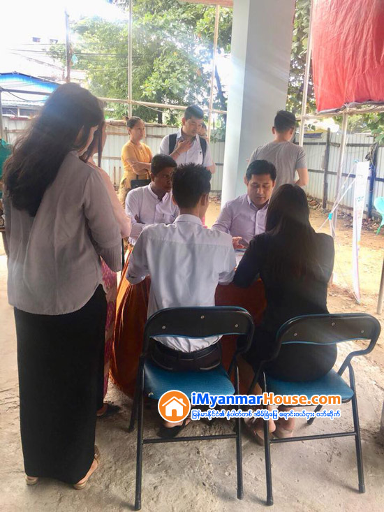 Sales Event of Mini Condo on Min Nandar Road, Dawbon Township Successfully Held