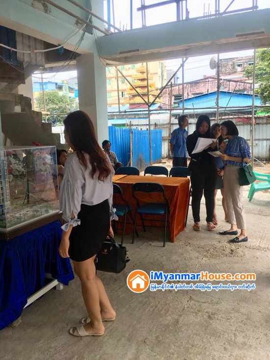 Sales Event of Mini Condo on Min Nandar Road, Dawbon Township Successfully Held