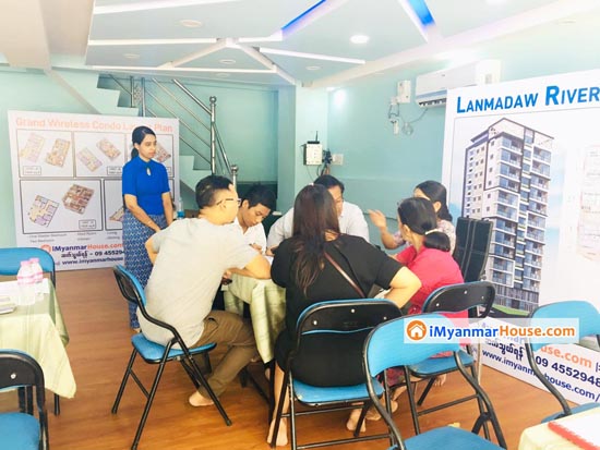 Sales Event of Grand Wireless Condo &amp; Lanmadaw River View Tower Built By MMM Construction