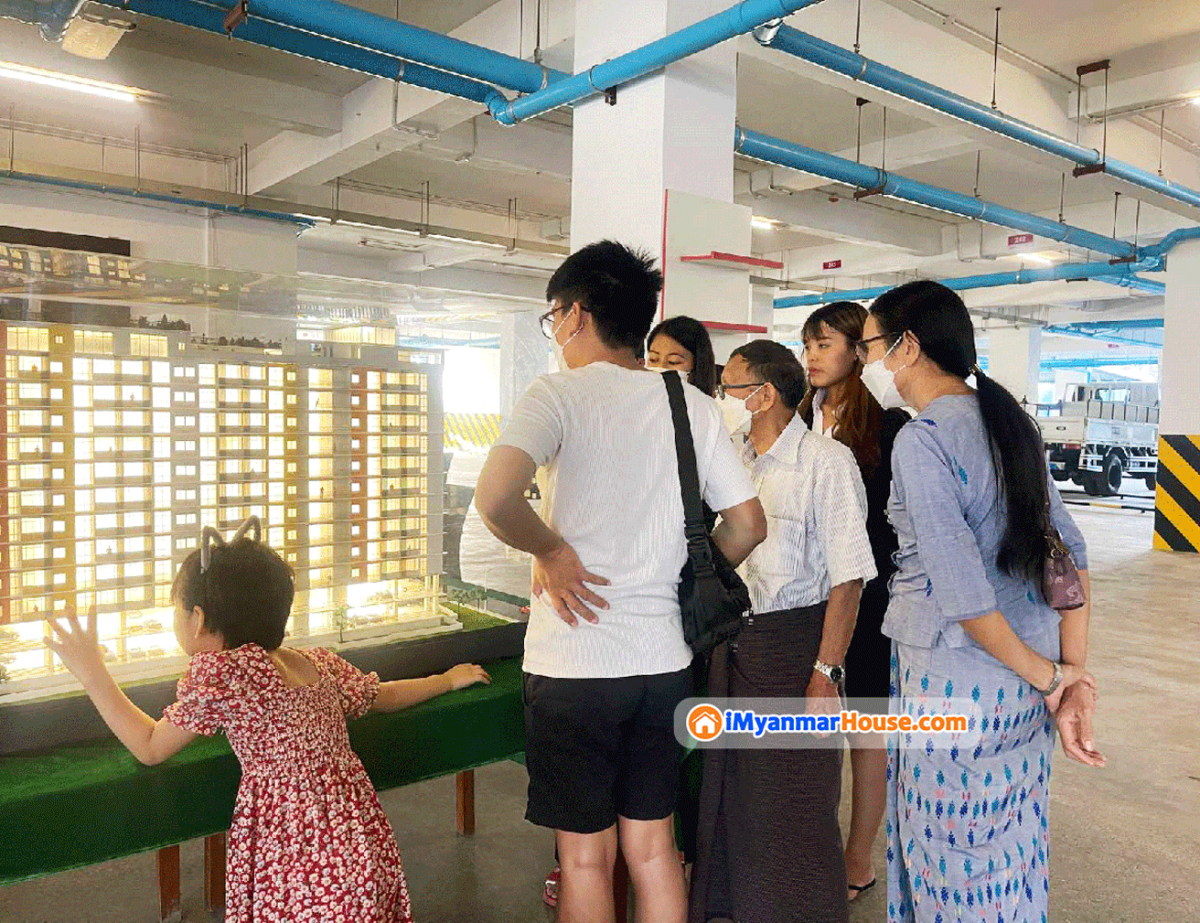 Promotional Sales Show of Shwe Nan Taw Housing which is available for immediate-move-in &amp; near Mandalay Hill