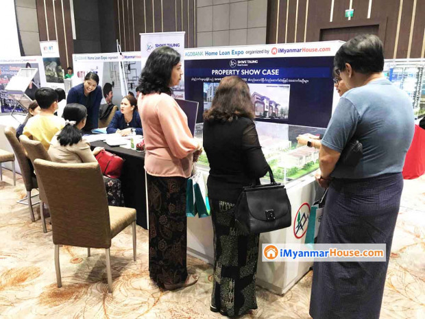 Sales Event of AGD Bank Home Loan Expo hosted by iMyanmarHouse.com