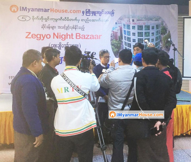 Zegyo Night Bazaar (Mandalay's First Night Bazaar) Shops Launch For Rent