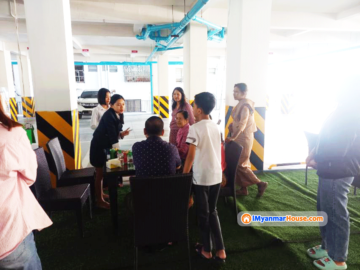 Promotional Sales Show of Shwe Nan Taw Housing which is available for immediate-move-in &amp; near Mandalay Hill