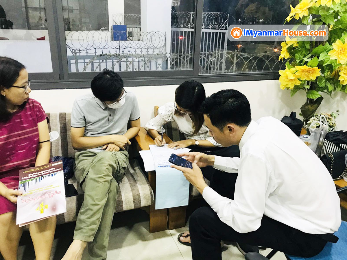 Shwe Einzali Condominium 2 (that gives a parking spot gift just for purchasing a unit)'s Sales Event