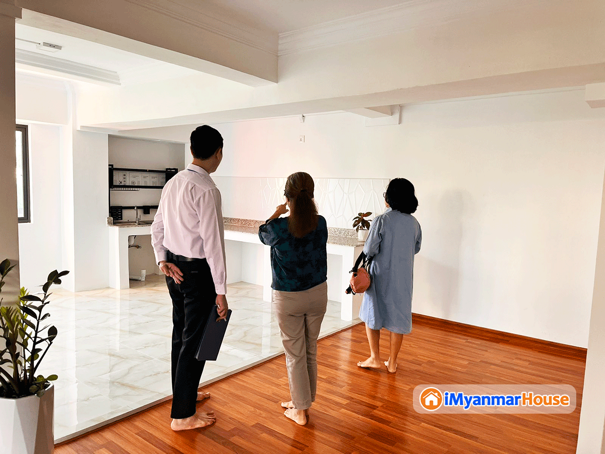 Cherry Condominium In Thingangyun Township Held Sales Show Where 15-Year Installment Is Available
