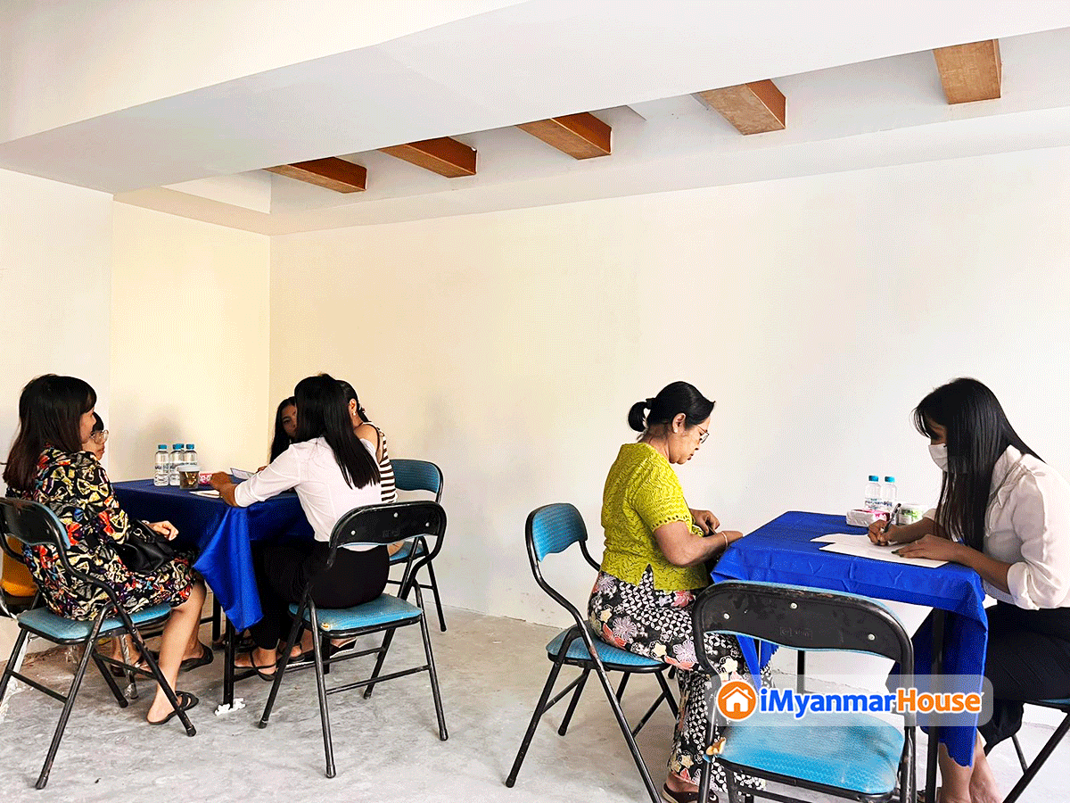 Cherry Condominium In Thingangyun Township Held Sales Show Where 15-Year Installment Is Available
