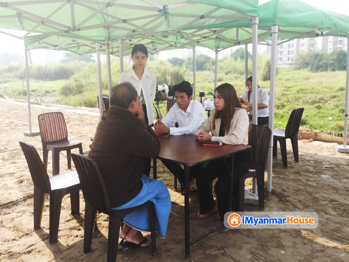 Sales Exhibition of Multi-Purpose Land Plots On Hlaingthaya No. 5 Road, Which Is Especially Suitable For Doing Business